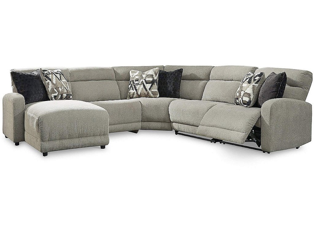 Colleyville 5-Piece Power Reclining Sectional with Chaise