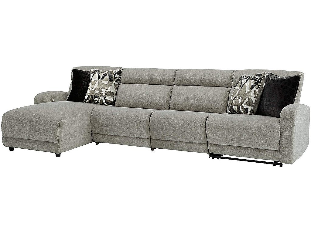 Colleyville 4-Piece Power Reclining Sectional with Chaise