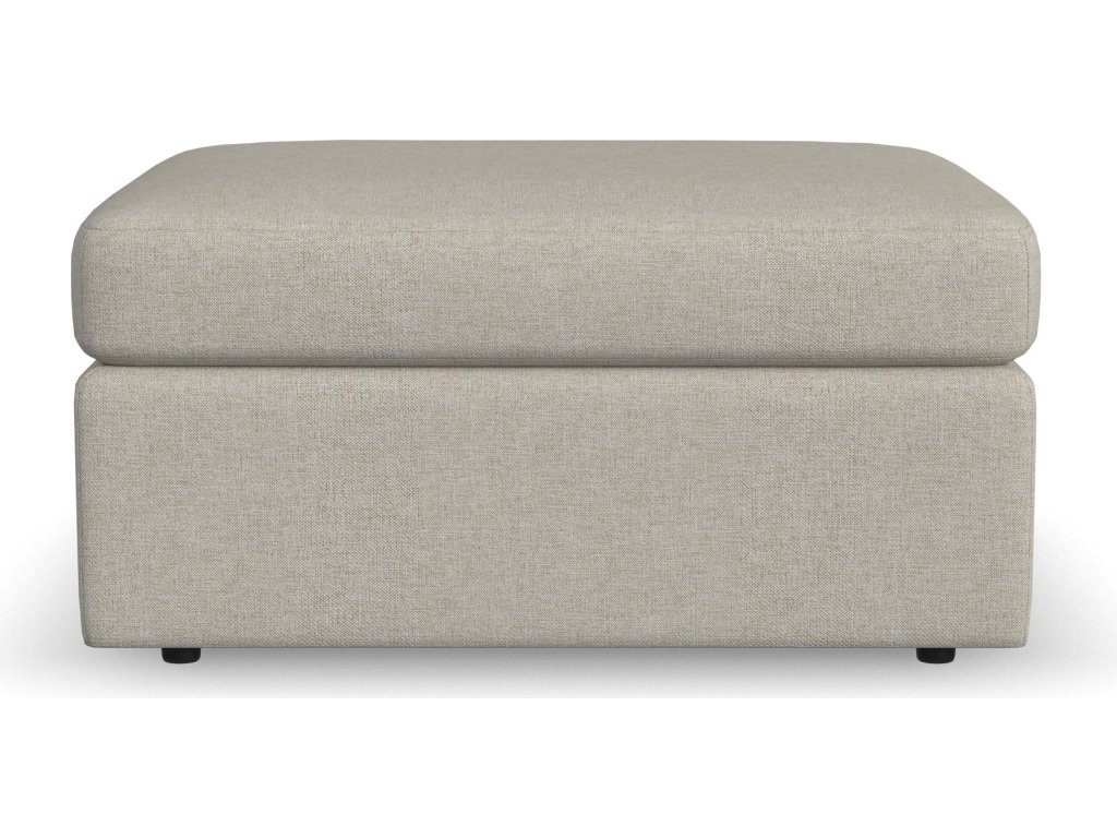 Sky Fabric Square Cocktail Ottoman