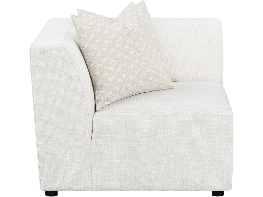 Freddie Upholstered Corner Pearl