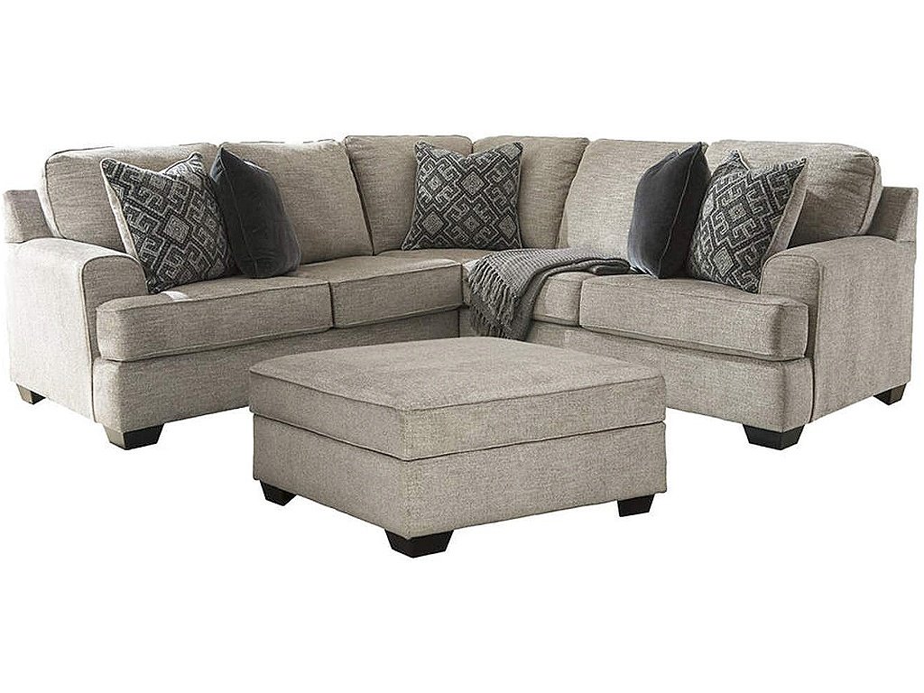 Bovarian 2-Piece Sectional with Ottoman