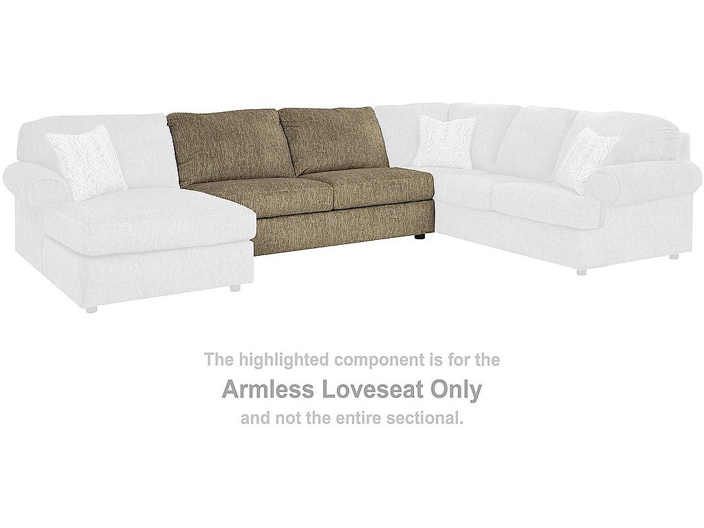 Hoylake Armless Loveseat