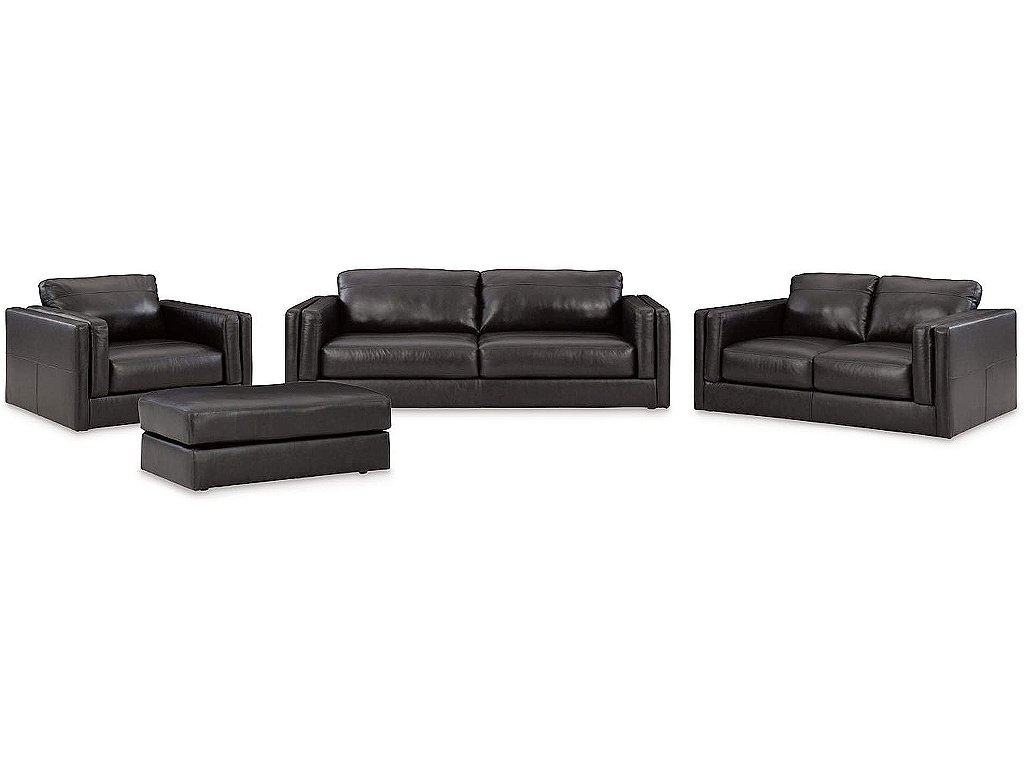 Amiata Sofa, Loveseat, Oversized Chair and Ottoman