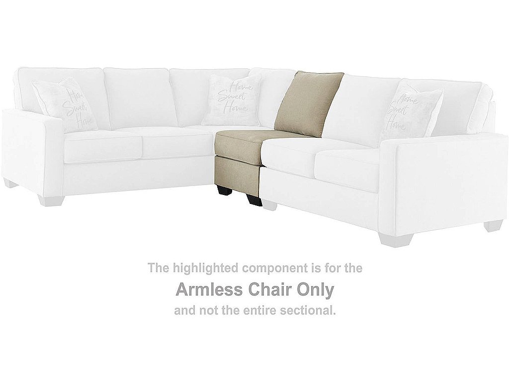 Lucina Armless Chair