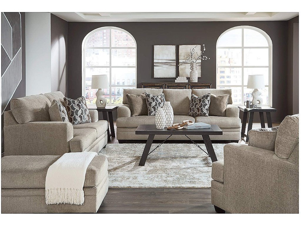 Stonemeade Sofa, Loveseat, Oversized Chair and Ottoman