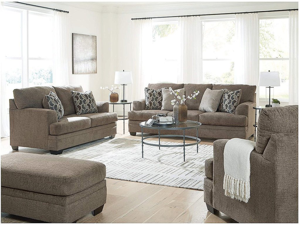 Stonemeade Sofa, Loveseat, Oversized Chair and Ottoman