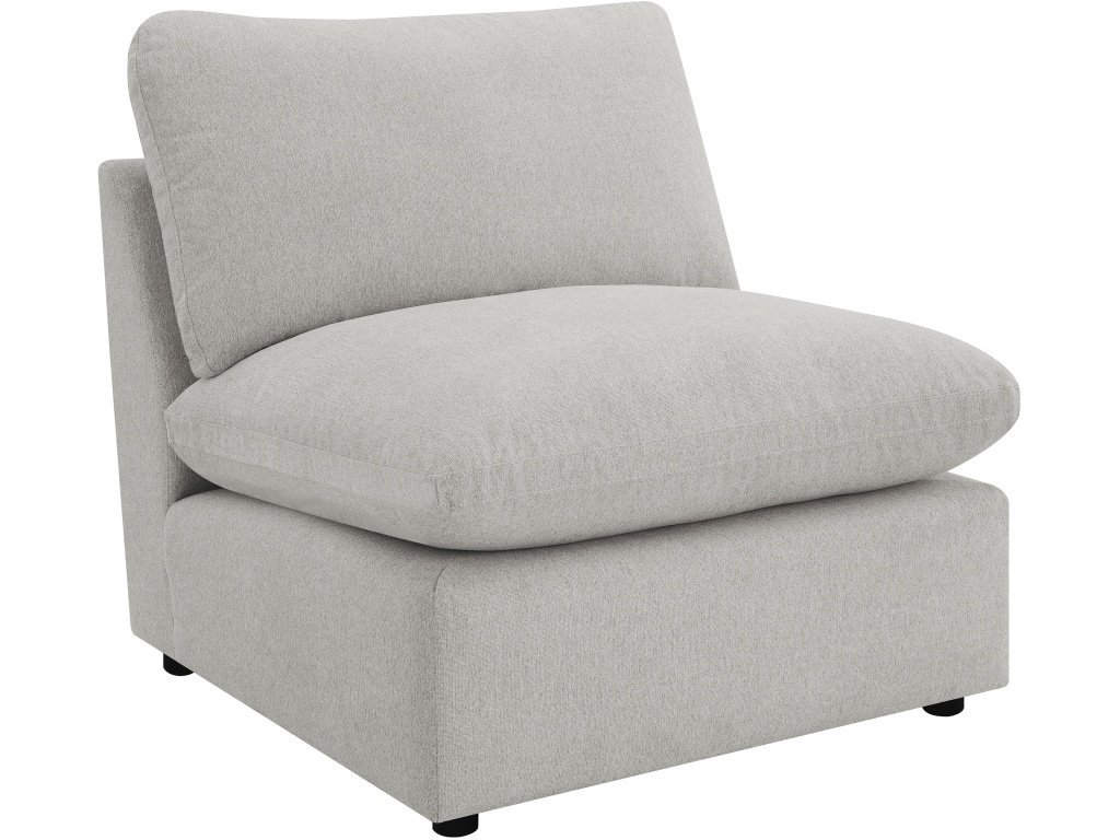 Collins Modular Power Reclining Sectional Armless Chair Grey