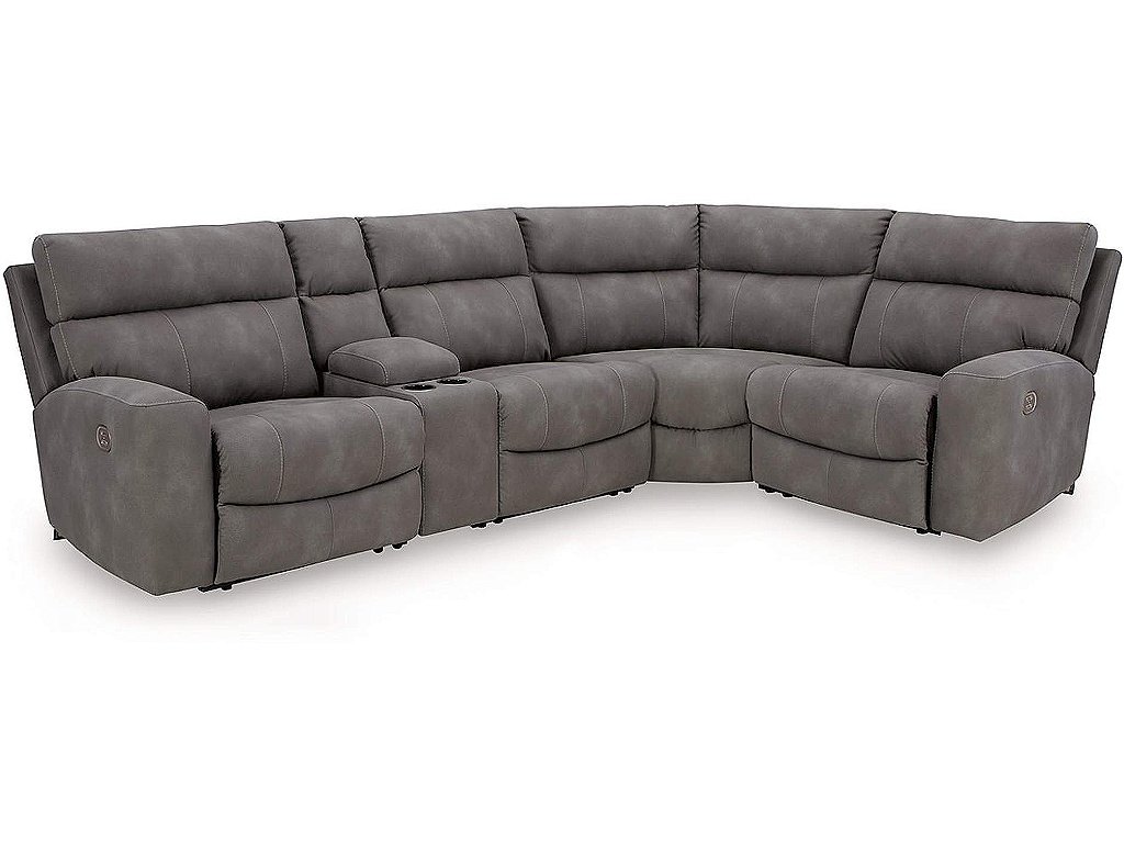 Next-Gen DuraPella 5-Piece Power Reclining Sectional