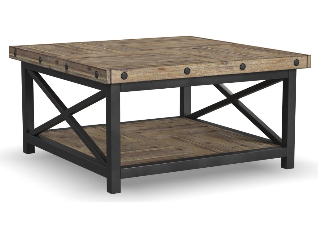 Carpenter Brown Square Coffee Table