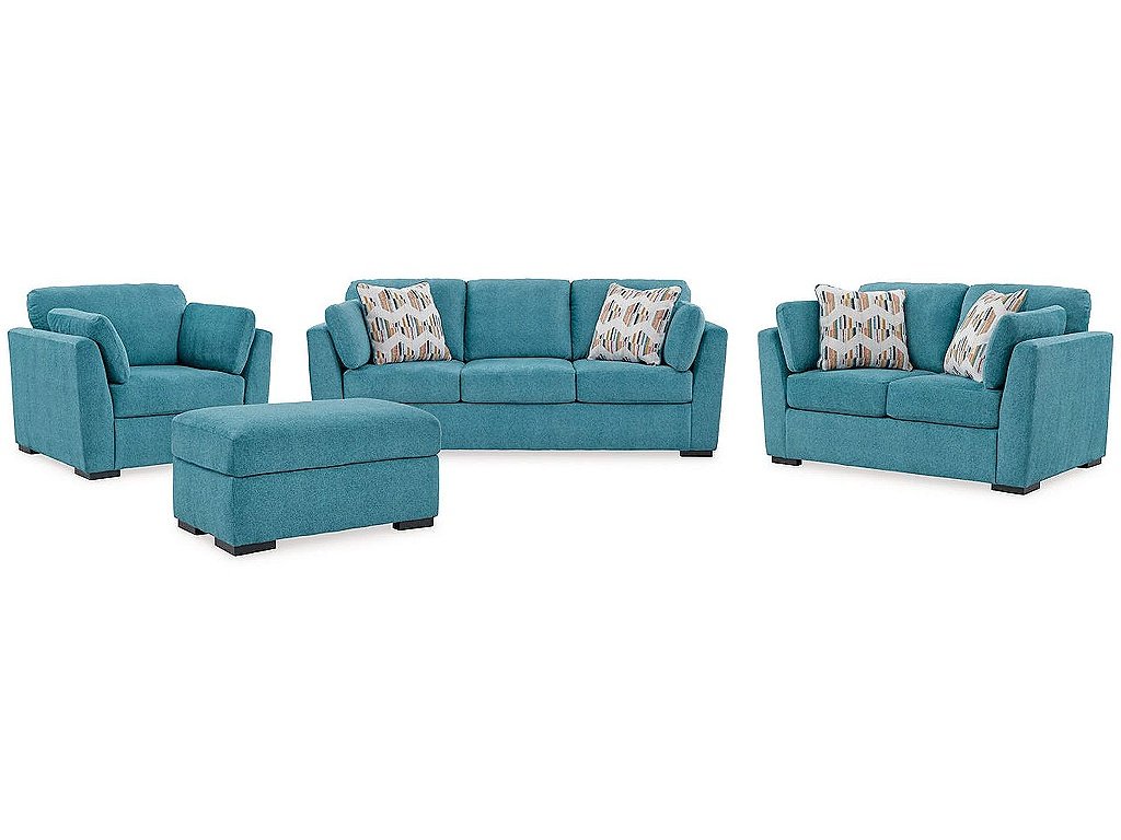 Keerwick Sofa, Loveseat, Oversized Chair and Ottoman