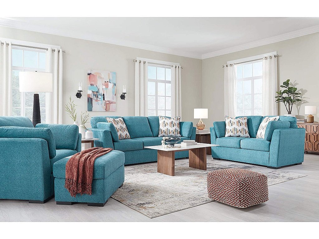 Keerwick Sofa, Loveseat, Oversized Chair and Ottoman