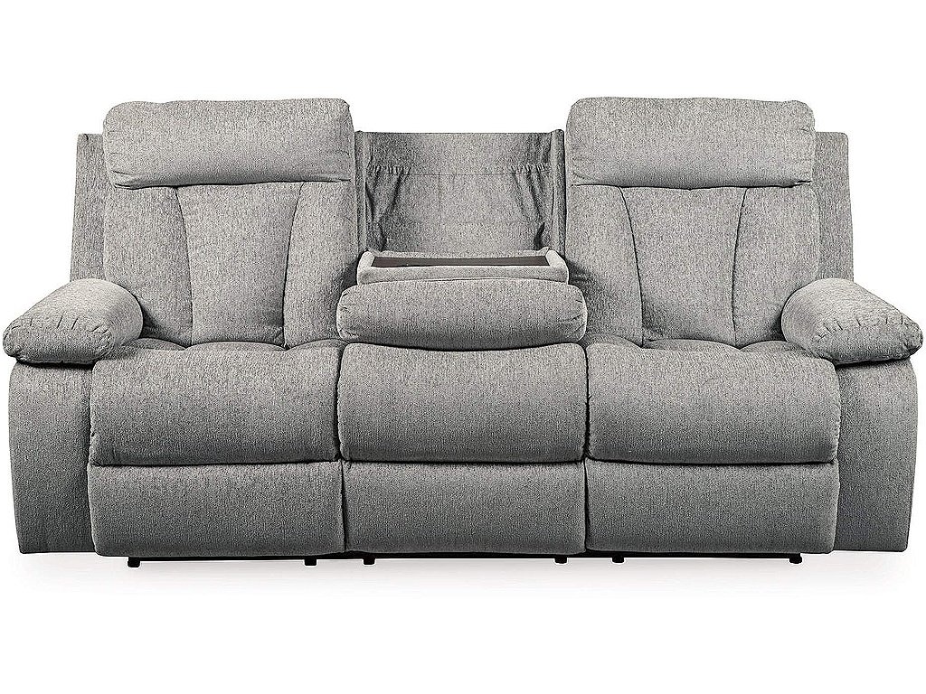 Mitchiner Reclining Sofa with Drop Down Table