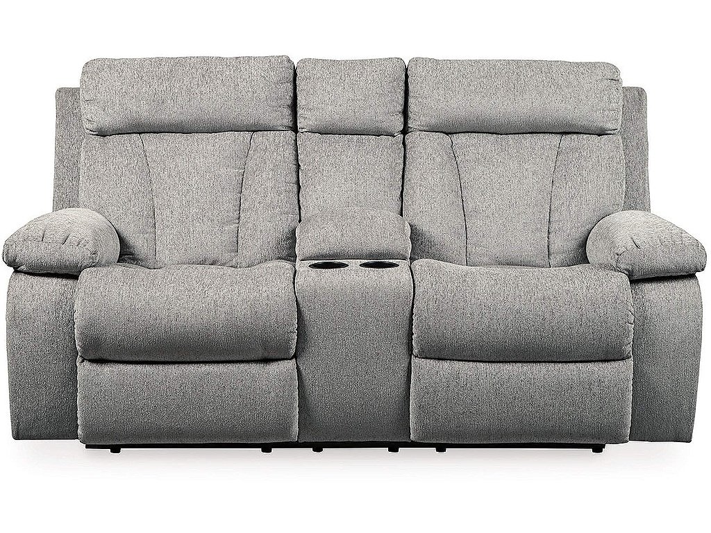 Mitchiner Reclining Loveseat with Console