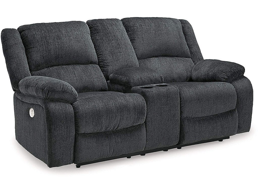 Draycoll Power Reclining Loveseat with Console