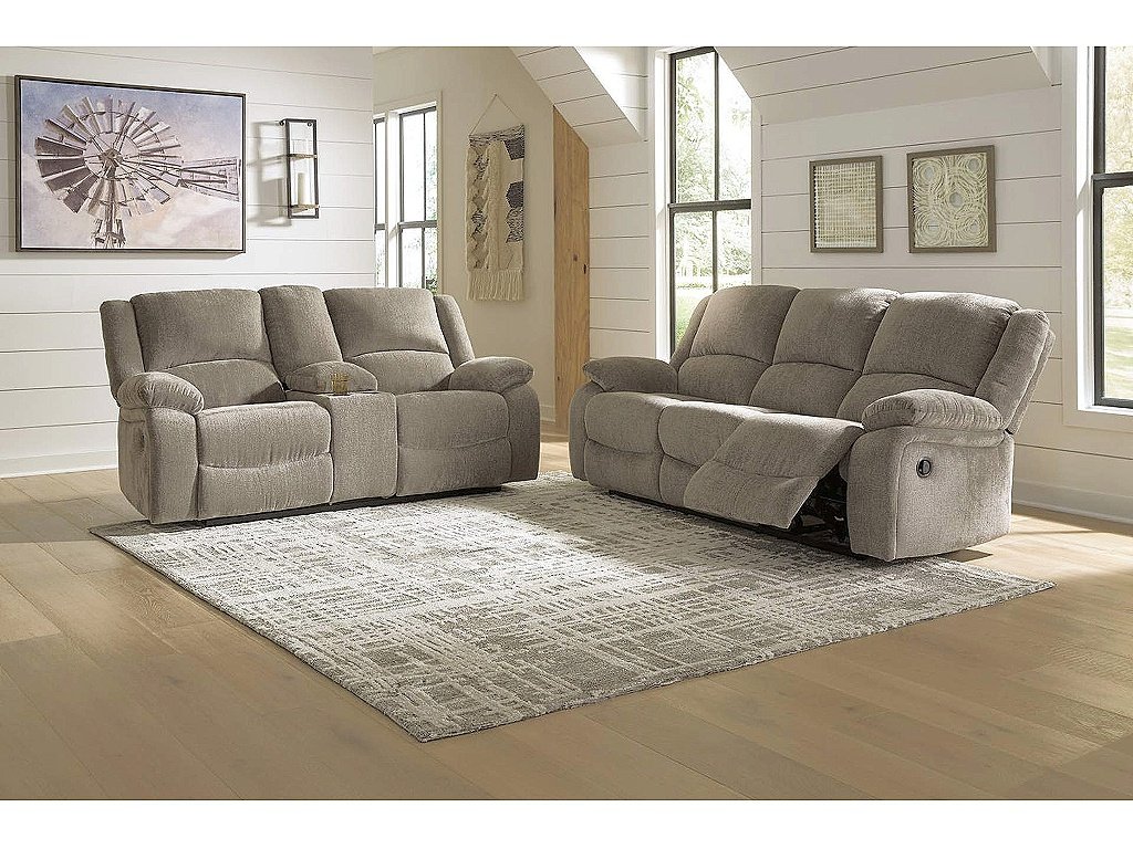 Draycoll Reclining Sofa and Loveseat