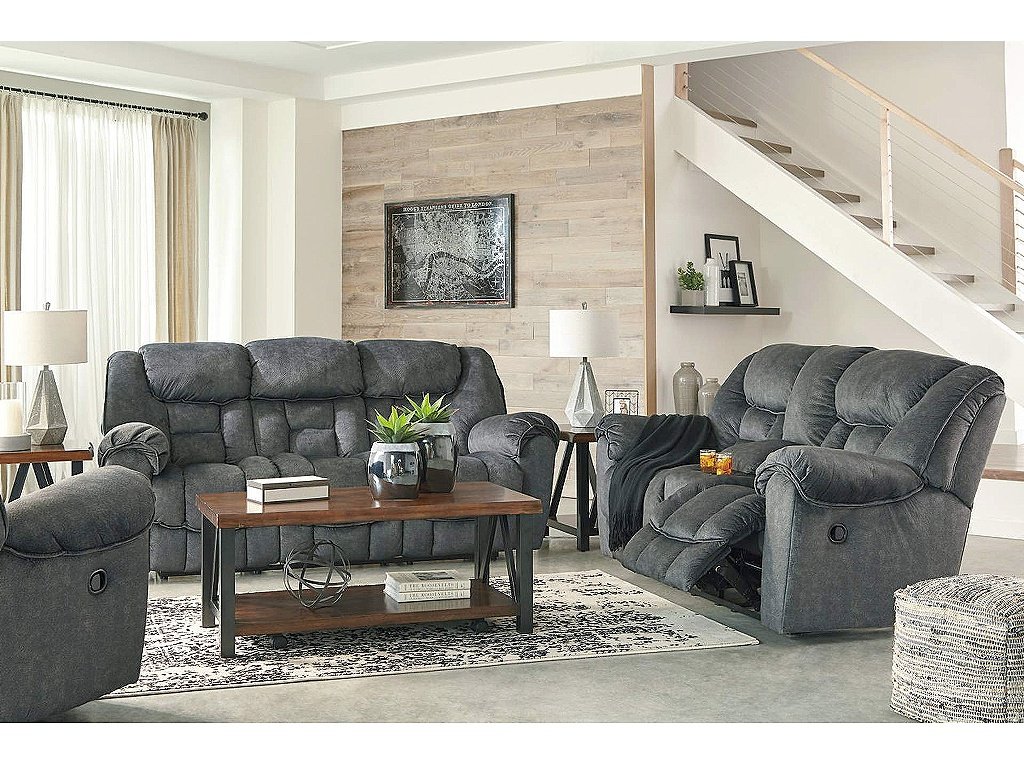 Capehorn Reclining Sofa, Loveseat and Recliner