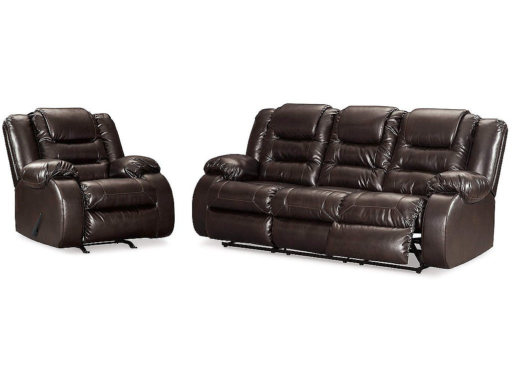 Vacherie Reclining Sofa and Recliner