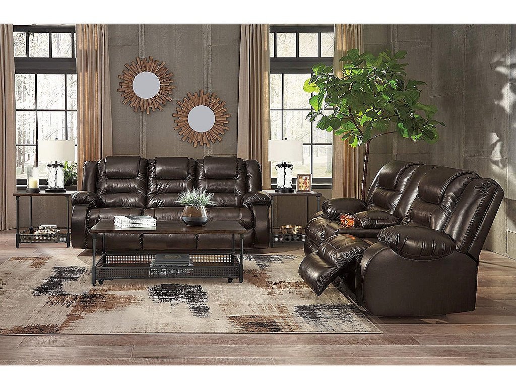 Vacherie Reclining Sofa and Loveseat