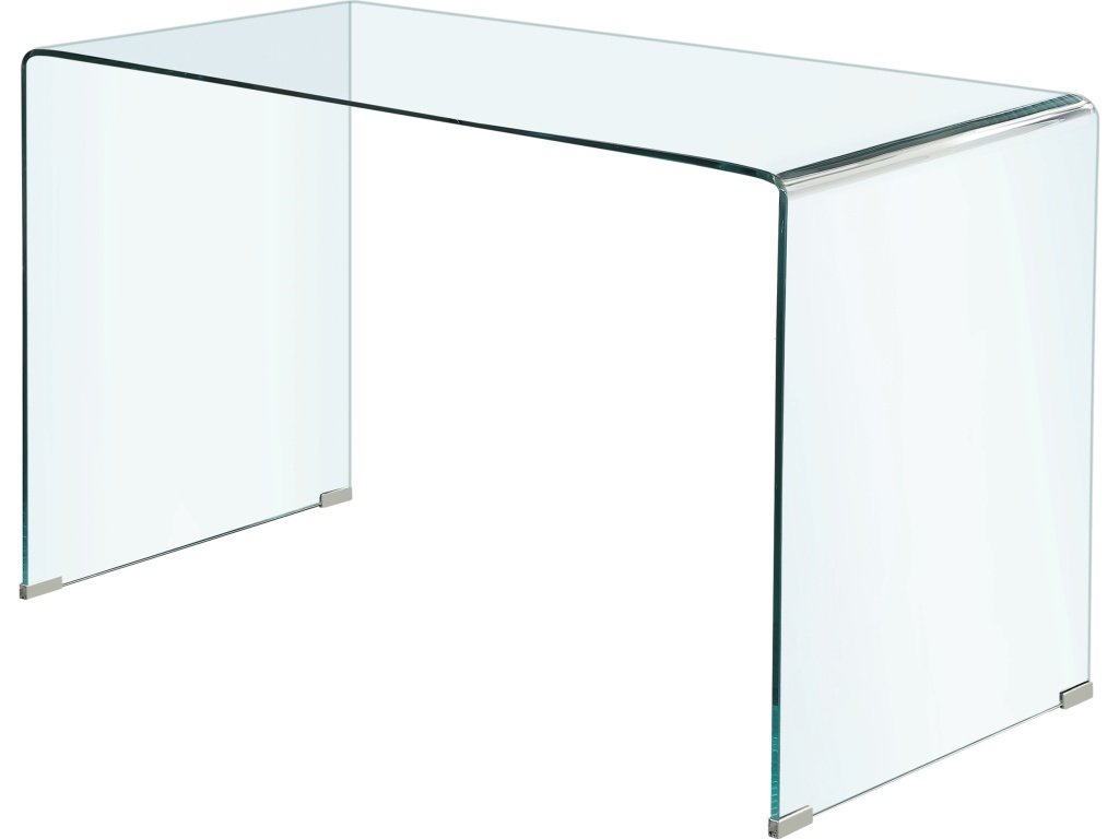 Ripley Glass Writing Desk Clear