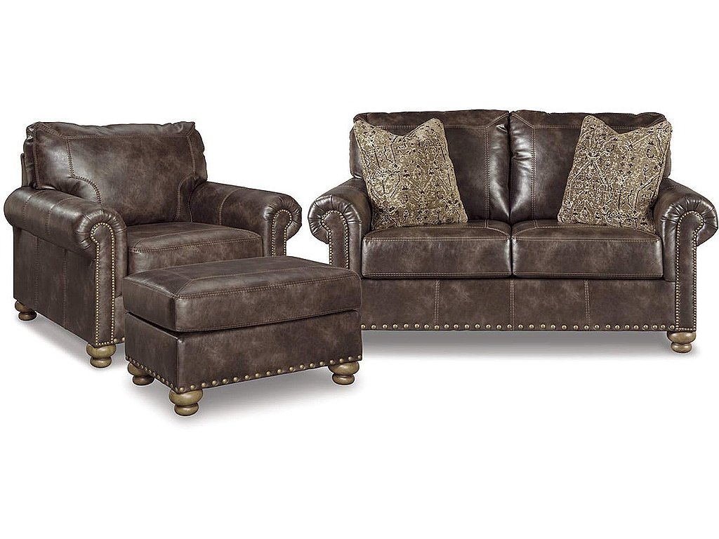 Nicorvo Loveseat, Chair, and Ottoman