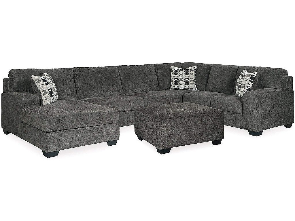 Ballinasloe 3-Piece Sectional and Ottoman