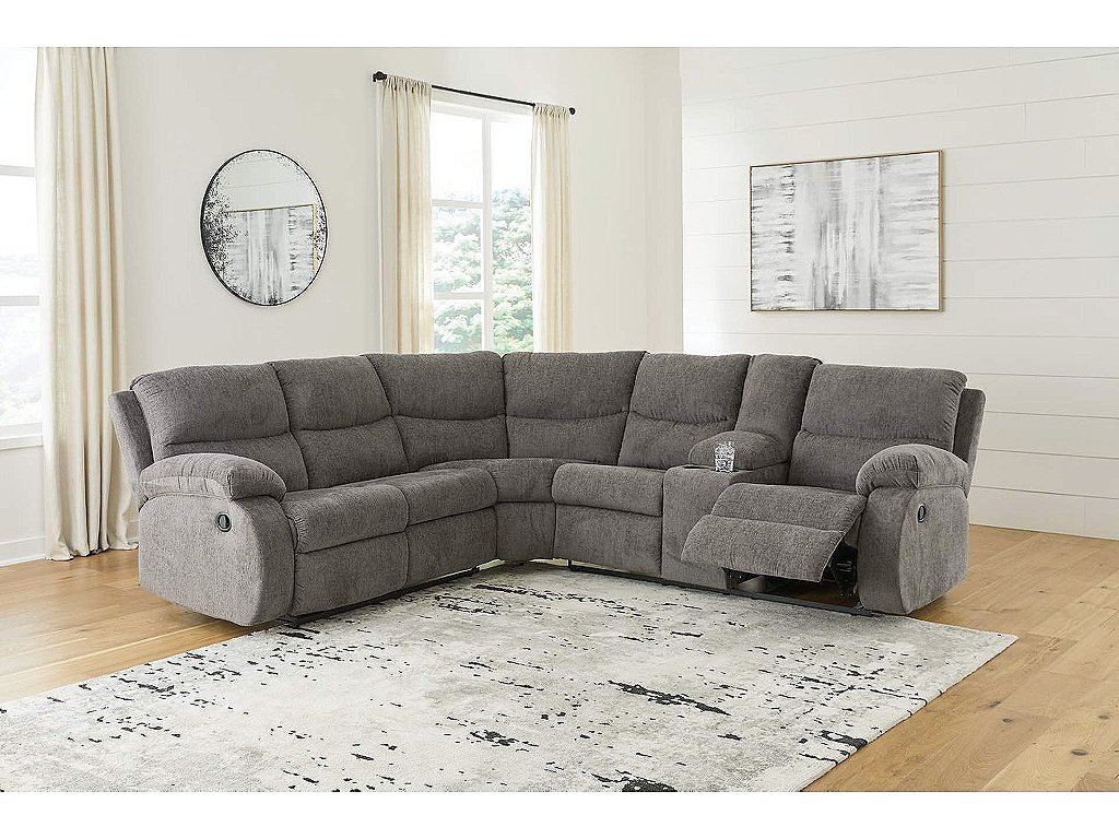 Museum 2-Piece Reclining Sectional