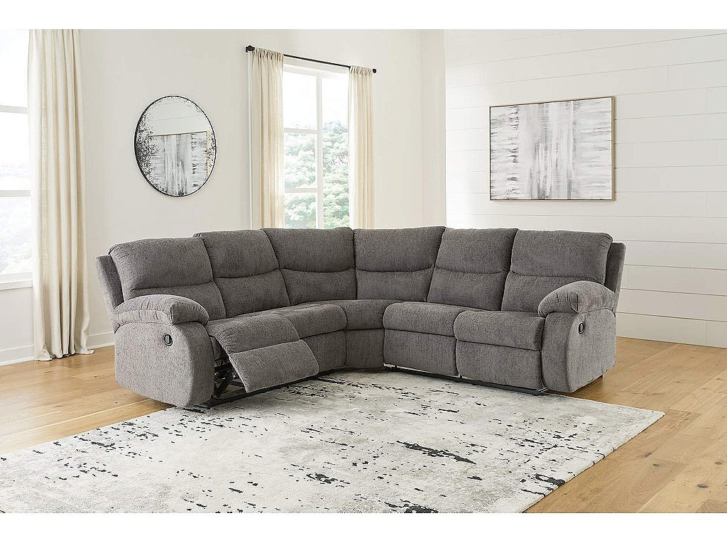 Museum 2-Piece Reclining Sectional