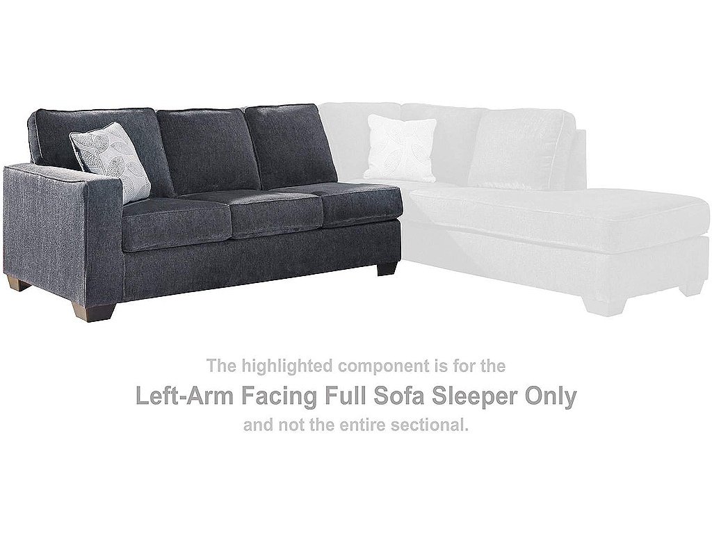 Altari Left-Arm Facing Full Sofa Sleeper