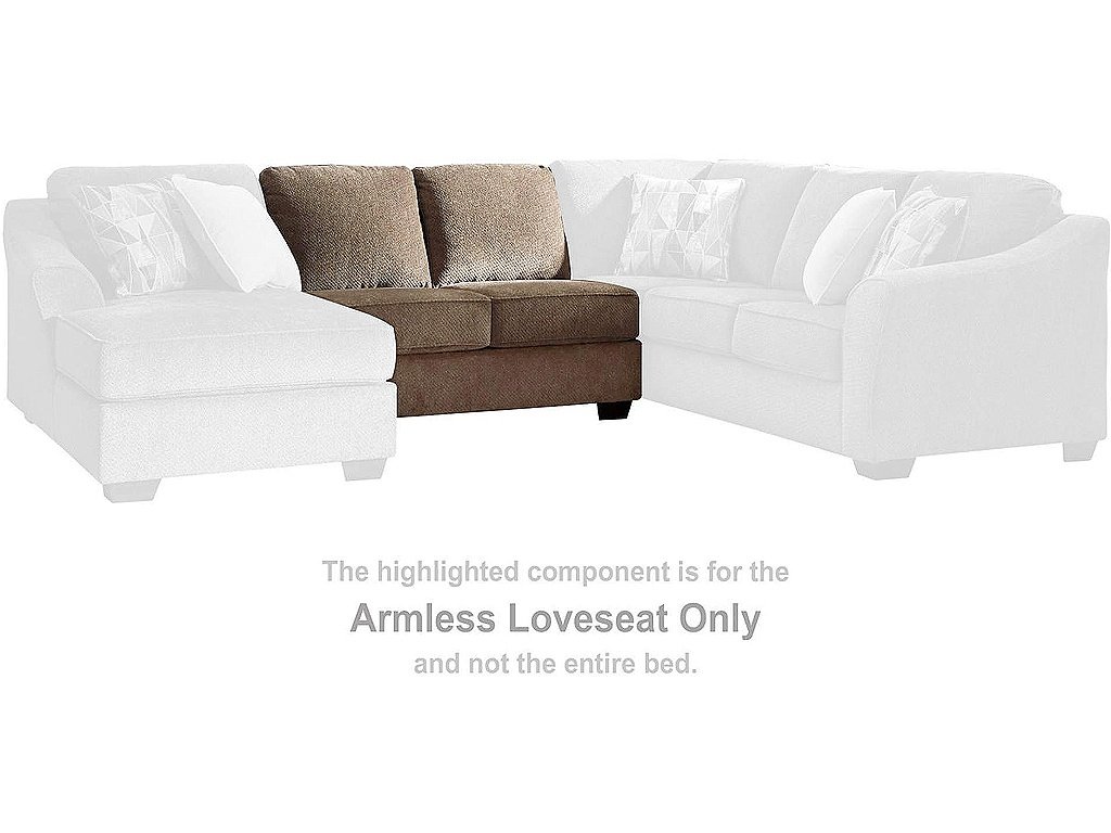 Graftin Armless Loveseat