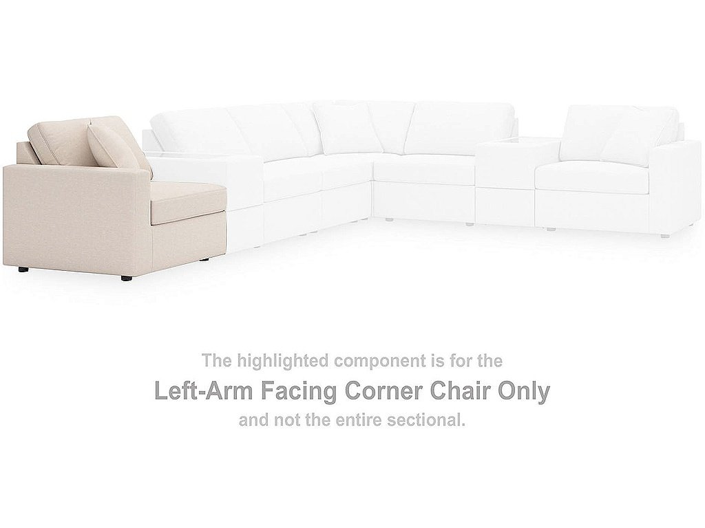 Modmax Left-Arm Facing Corner Chair