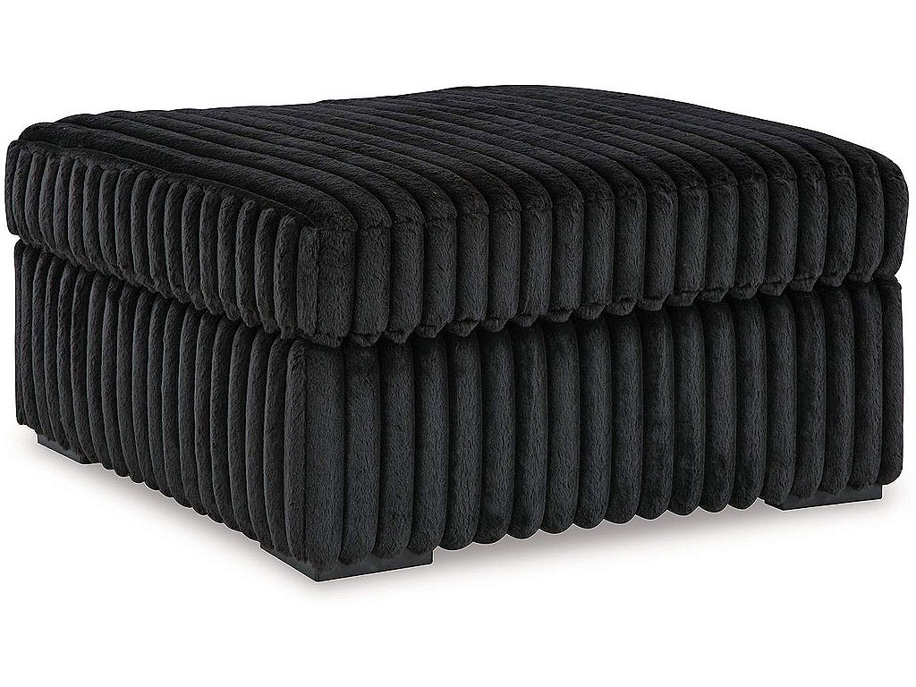 Midnight-Madness Oversized Accent Ottoman