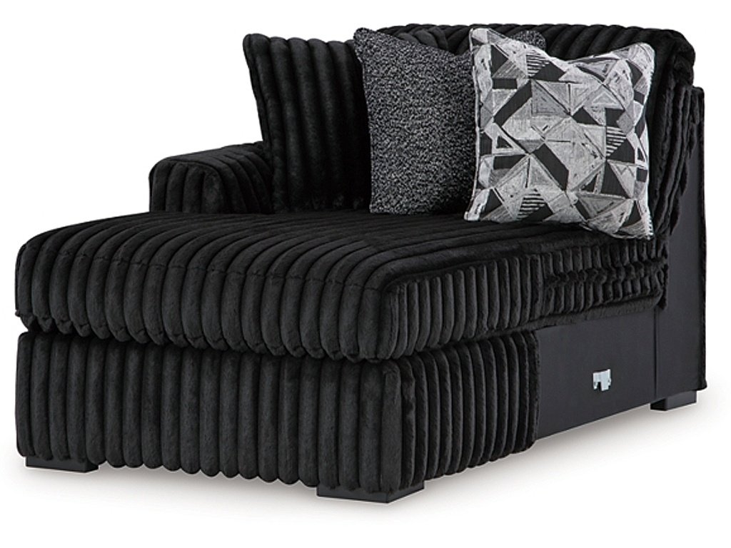 Midnight-Madness Left-Arm Facing Corner Chaise