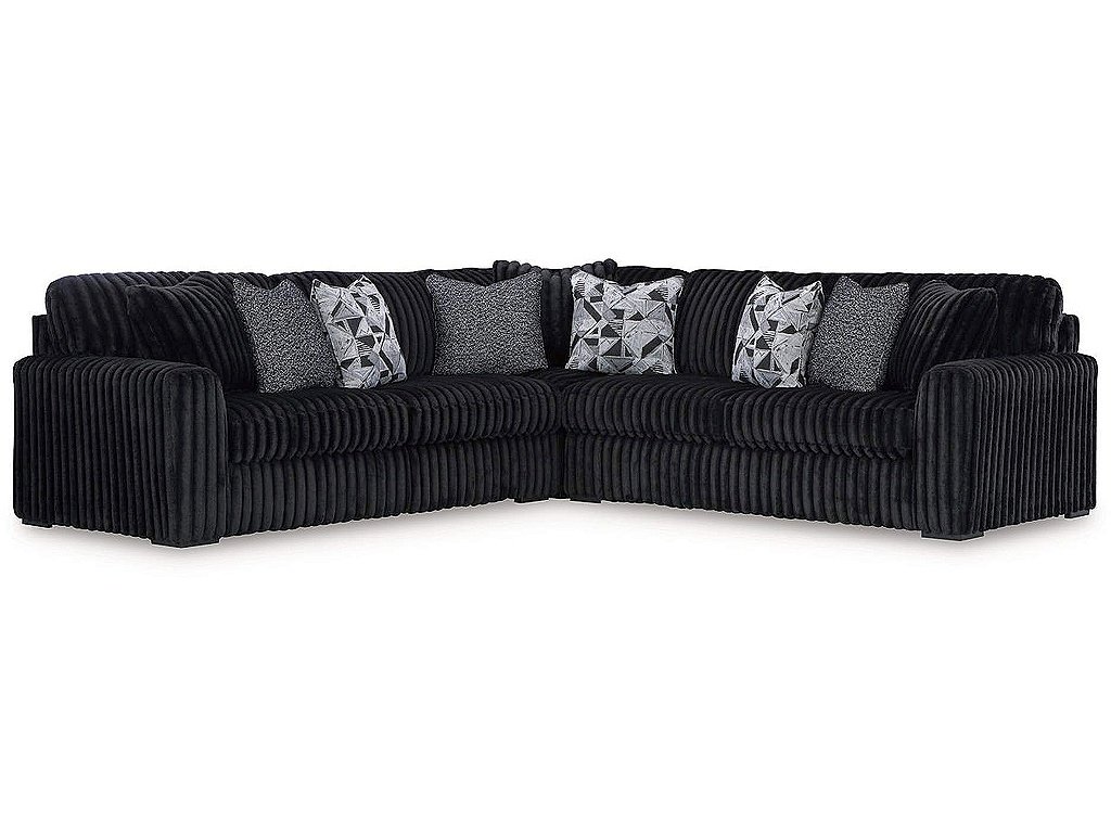 Midnight-Madness 3-Piece Sectional