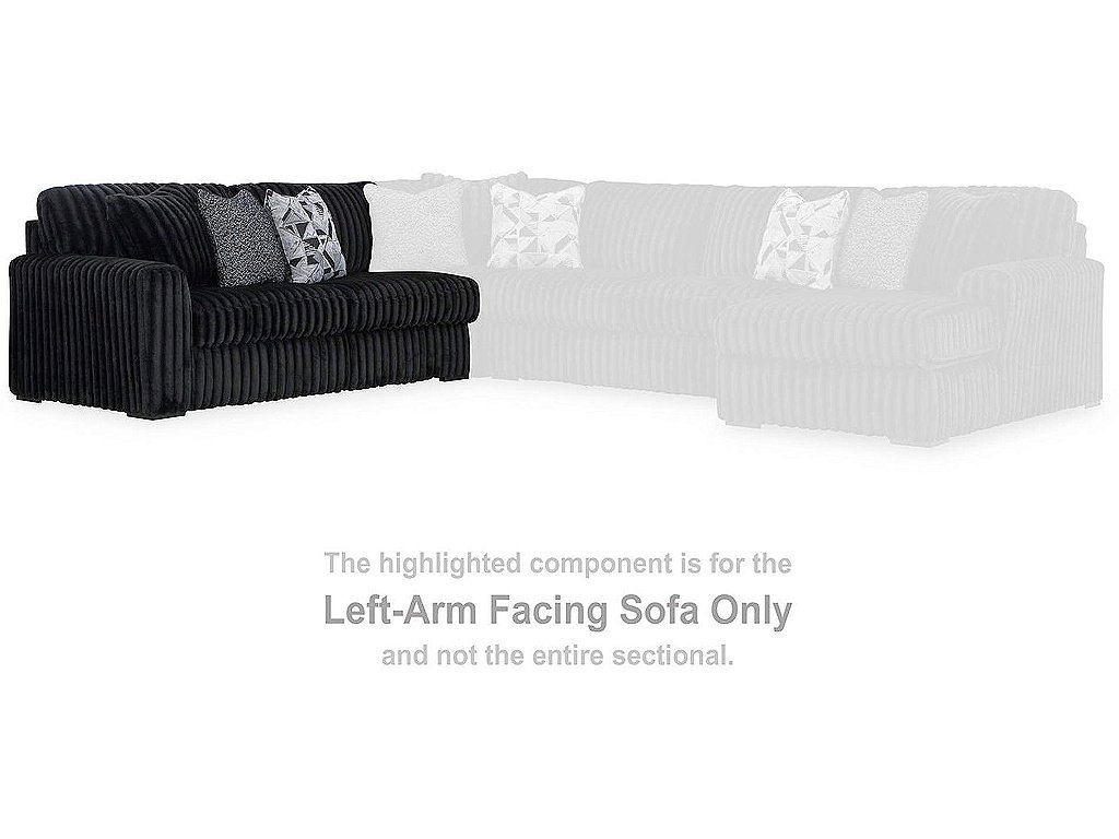 Midnight-Madness Left-Arm Facing Sofa