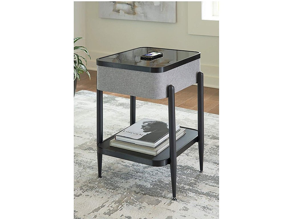 Jorvalee Accent Table with Speaker