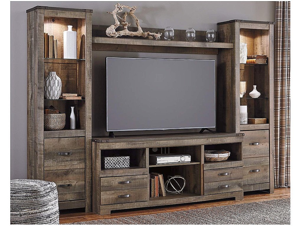 Trinell 4-Piece Entertainment Center