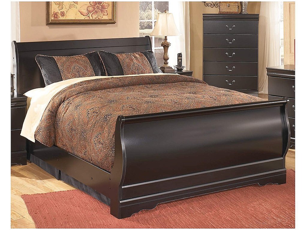 Huey Vineyard Full Sleigh Bed