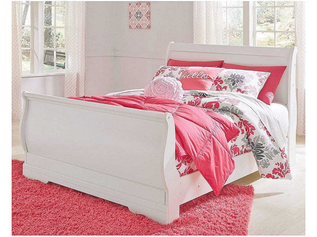 Anarasia Full Sleigh Bed