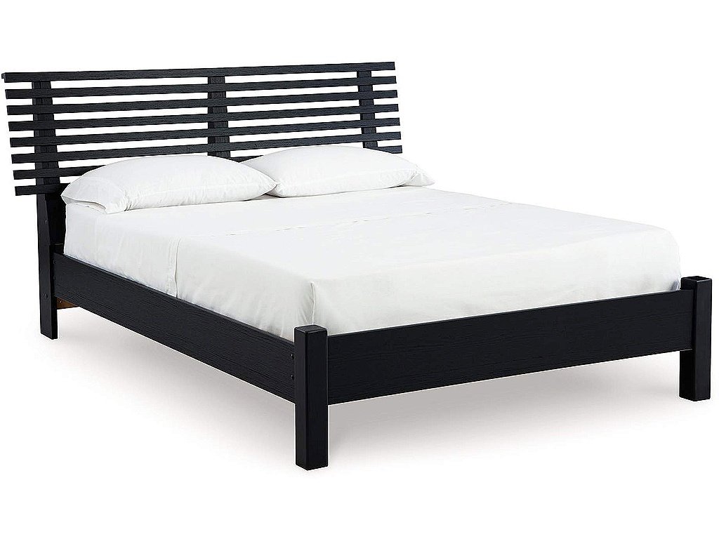 Danziar Queen Slat Panel Bed