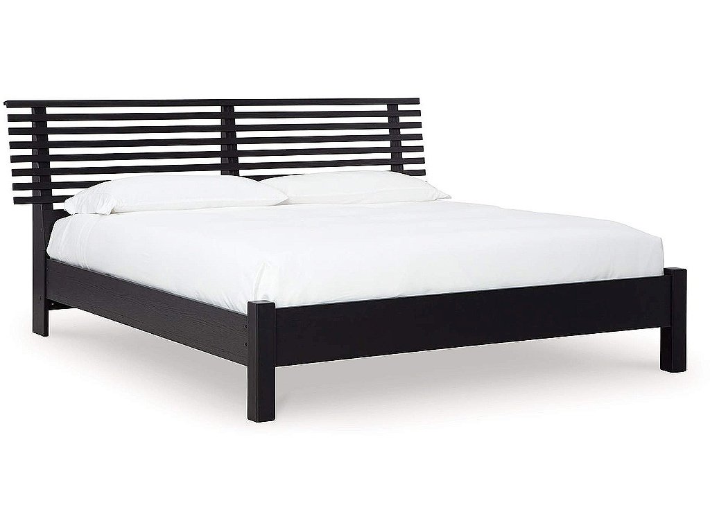 Danziar King Slat Panel Bed