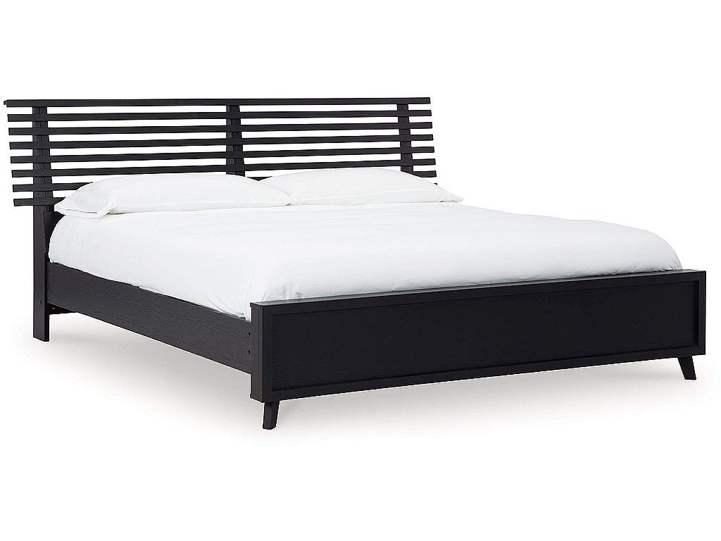 Danziar King Slat Panel Bed