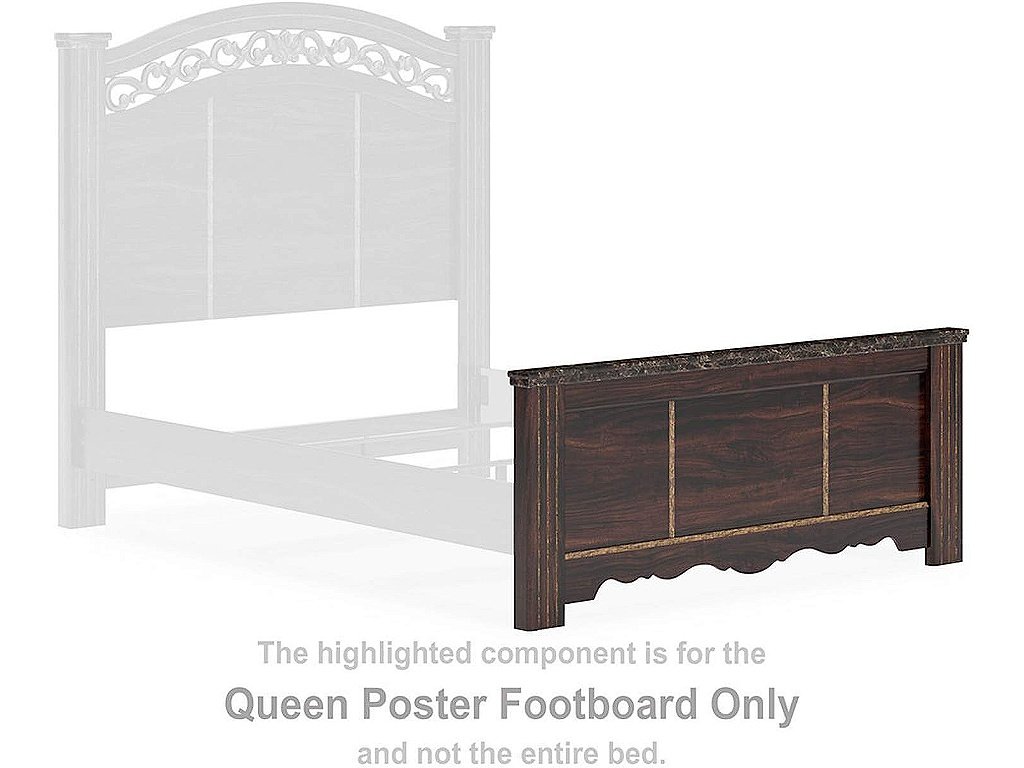 Glosmount Queen Poster Footboard