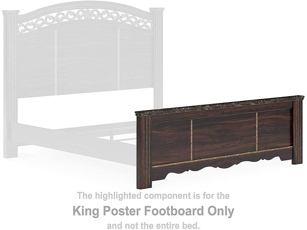 Glosmount King Poster Footboard