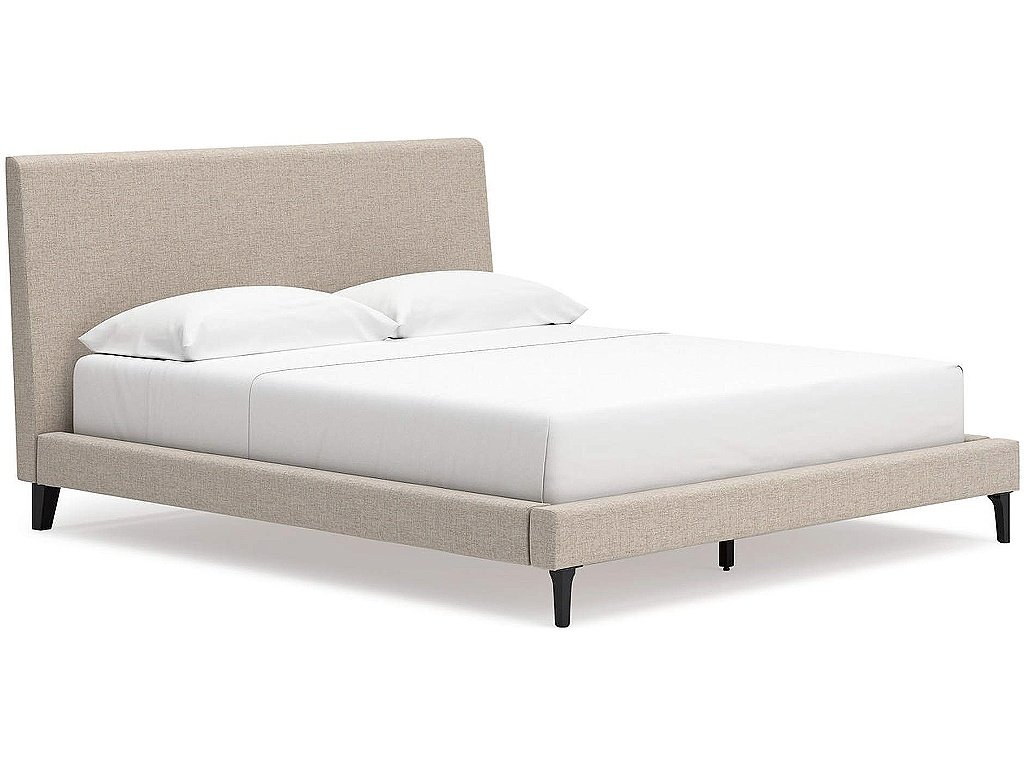 Cielden California King Upholstered Bed with Roll Slats