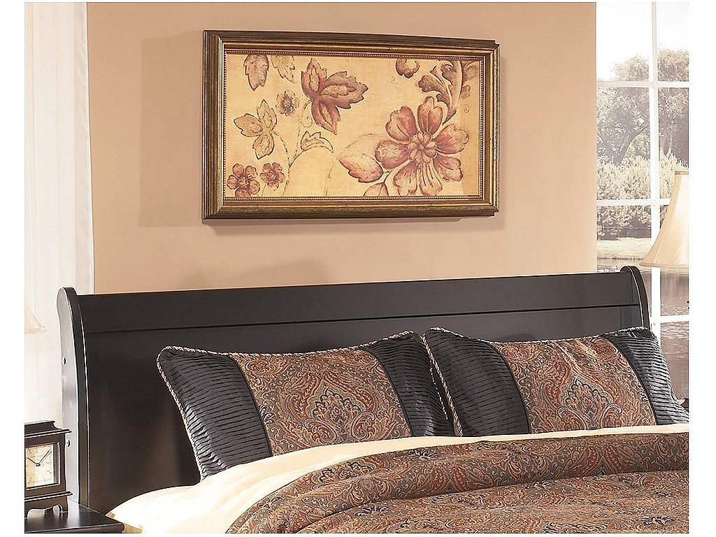 Huey Vineyard Queen Sleigh Headboard