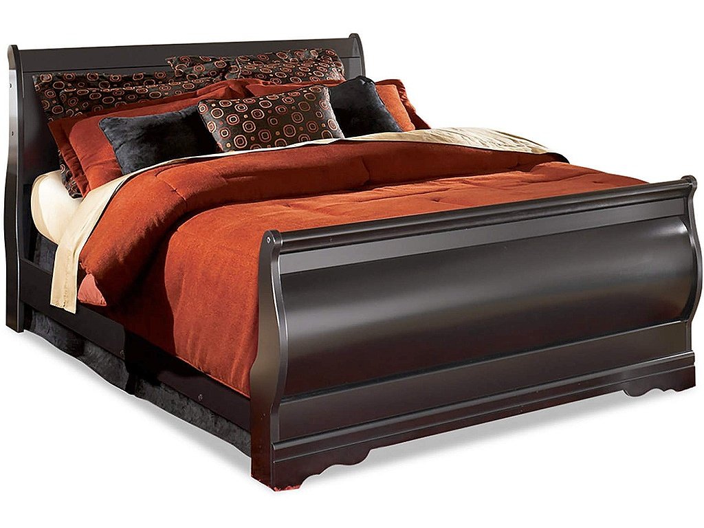 Huey Vineyard Queen Sleigh Bed