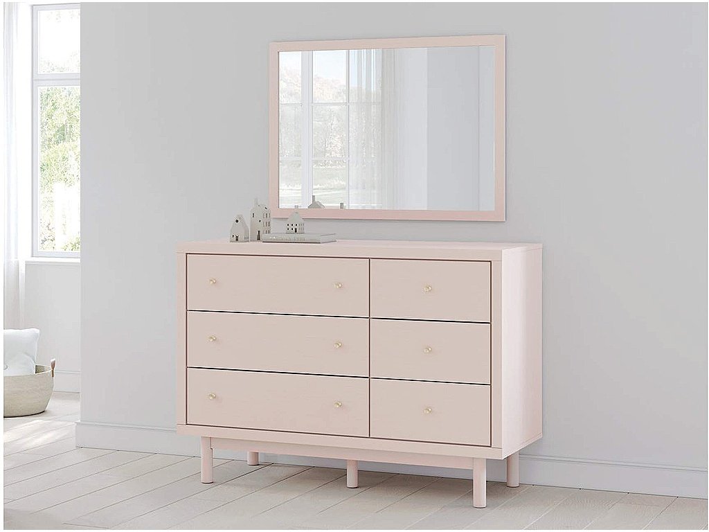 Wistenpine Dresser and Mirror