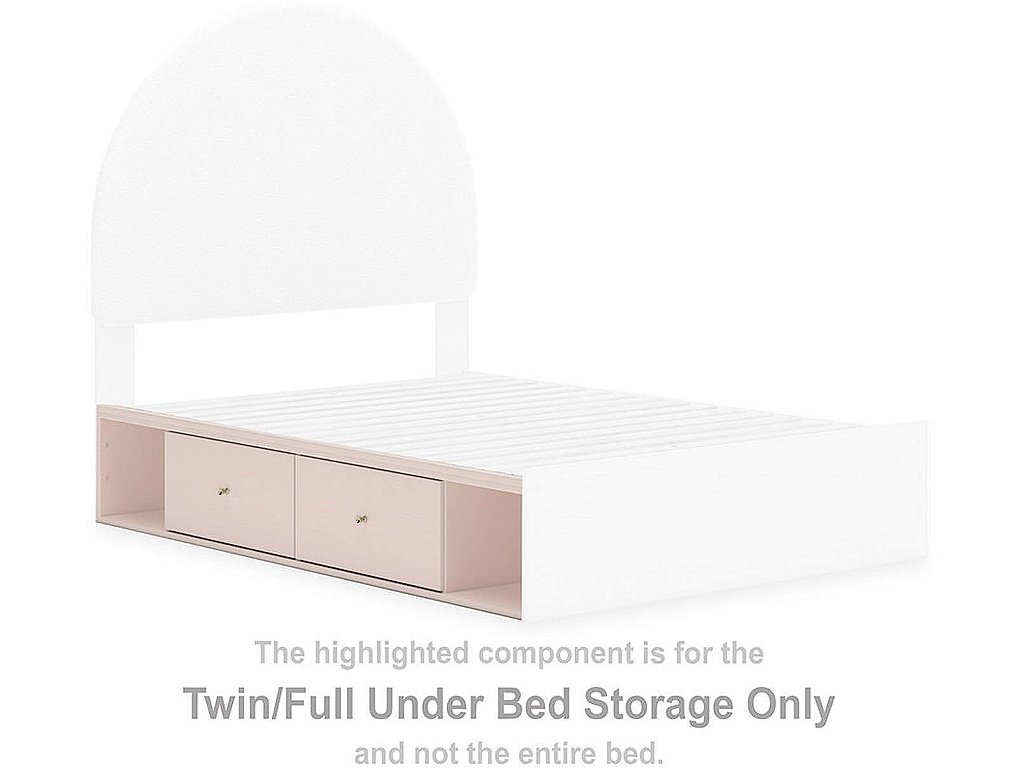 Wistenpine Twin/Full Under Bed Storage