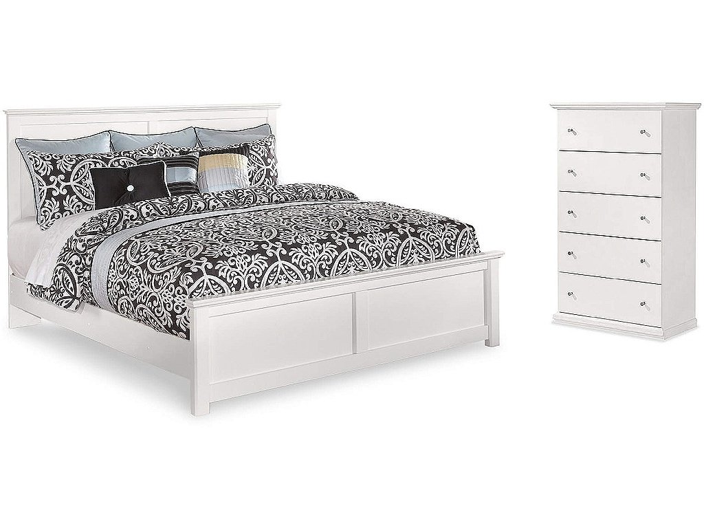 Bostwick Shoals King Panel Bed and Chest