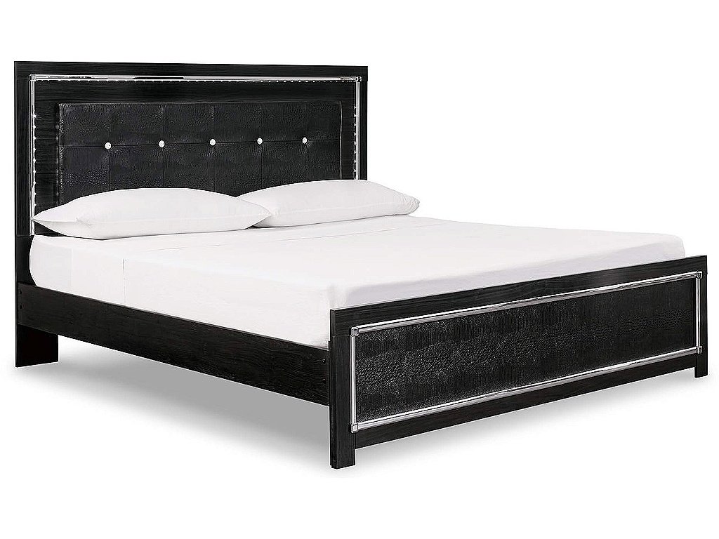 Kaydell King Upholstered Panel Bed